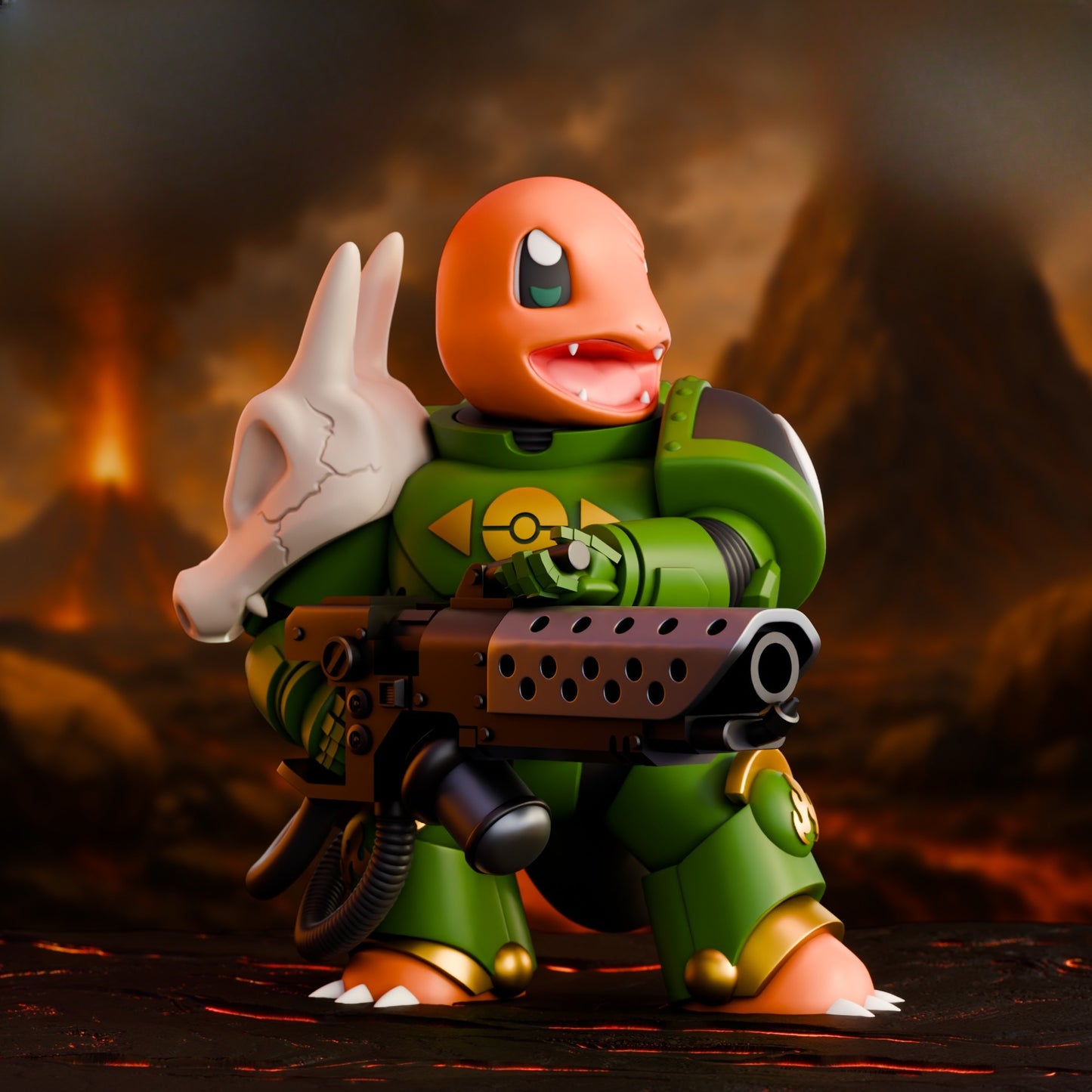 0591 Pokemon Warhammer - STL 3D Print Files