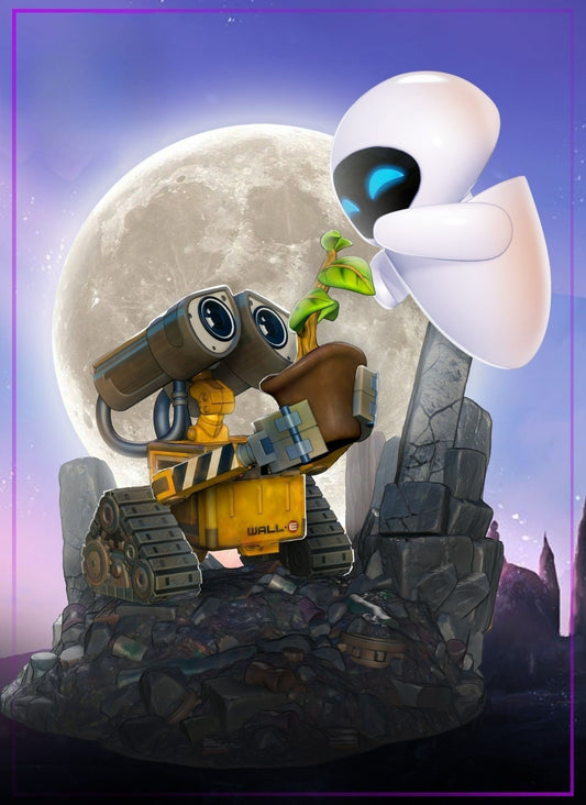 0098 Wall-e and Eve - STL 3D Print Files