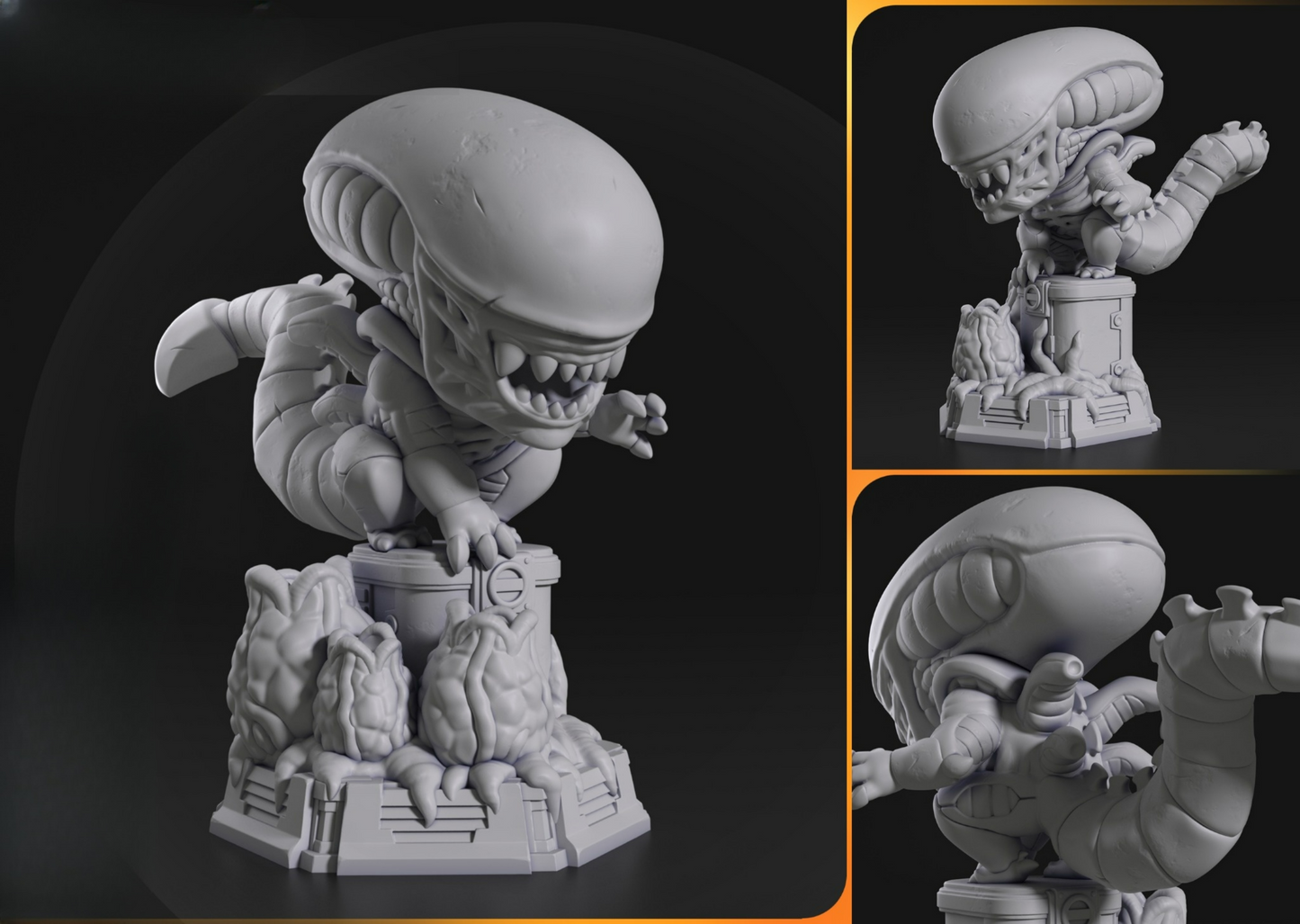 0040 Xenomorph Alien - STL 3D Print Files