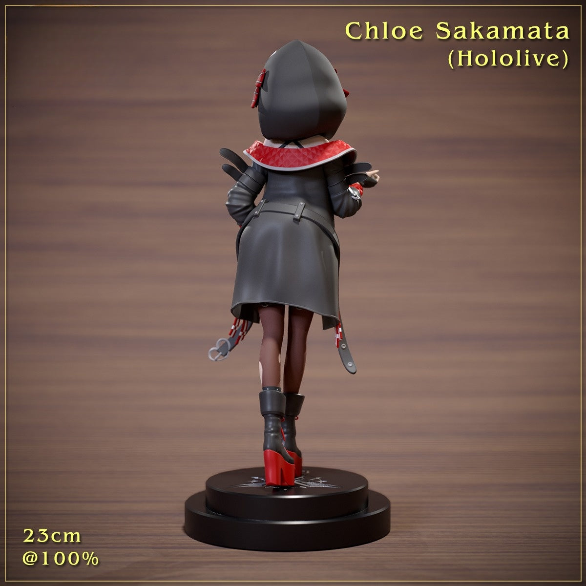1412 Sakamata Chloe_Hololive VTuber - STL 3D Print Files