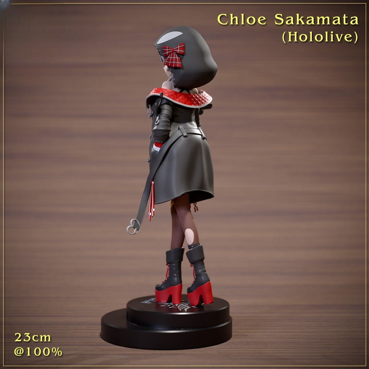 1412 Sakamata Chloe_Hololive VTuber - STL 3D Print Files