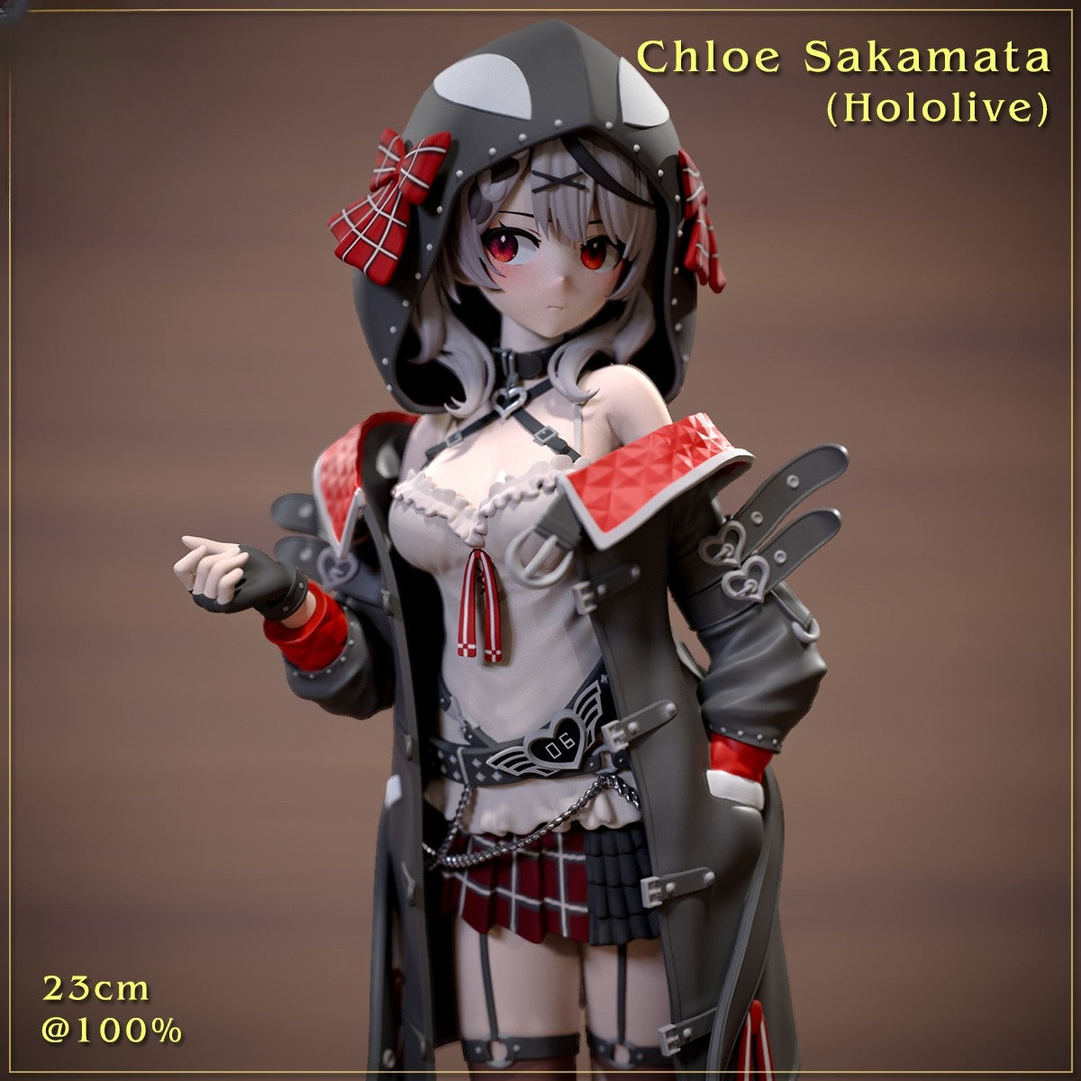 1412 Sakamata Chloe_Hololive VTuber - STL 3D Print Files
