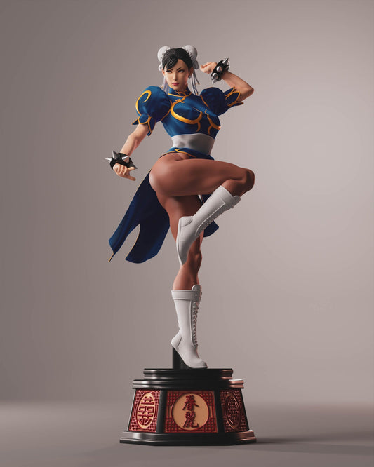 0453 Chun-Li Classic NSFW - Street Fighter - STL 3D Print Files