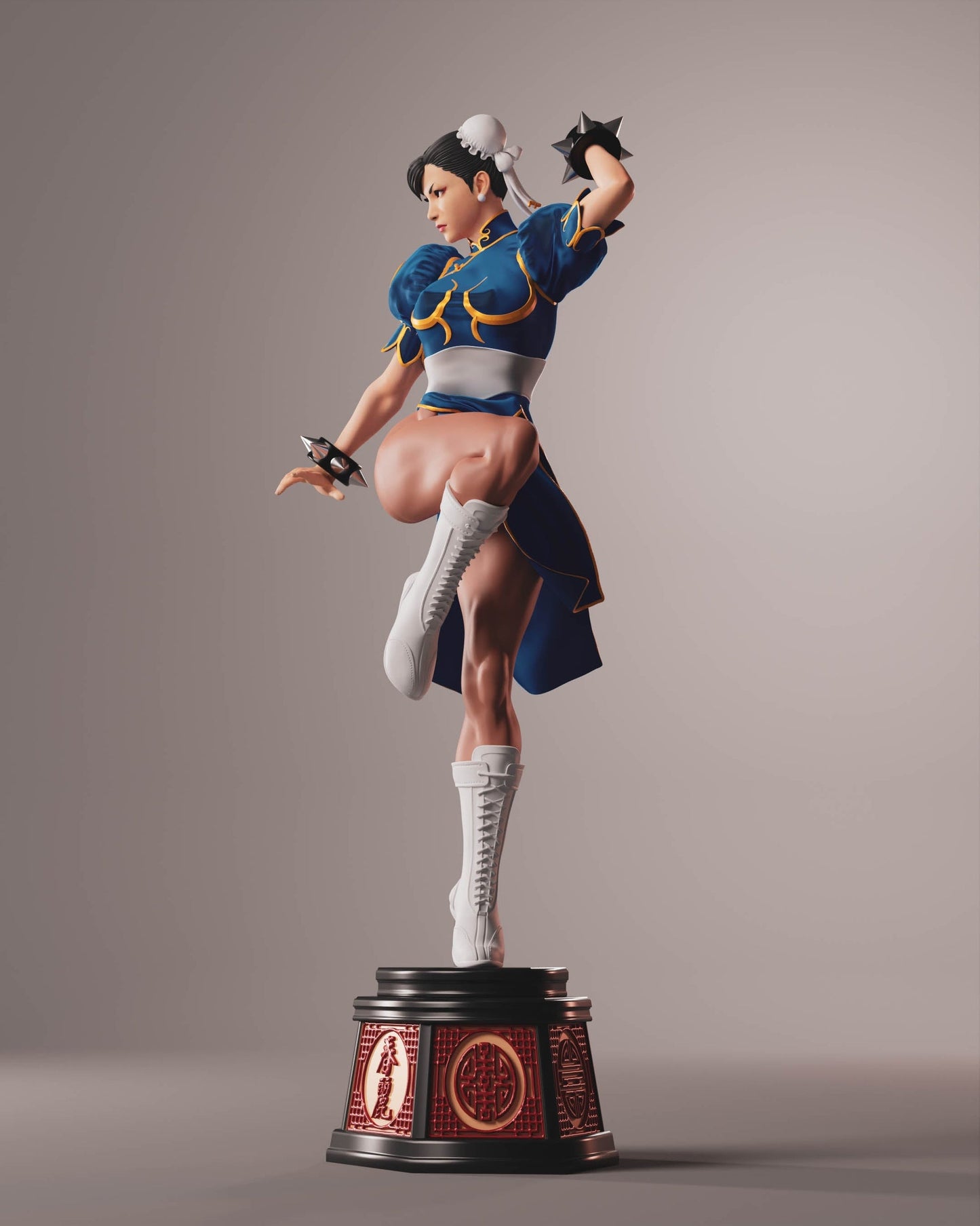 0453 Chun-Li Classic NSFW - Street Fighter - STL 3D Print Files