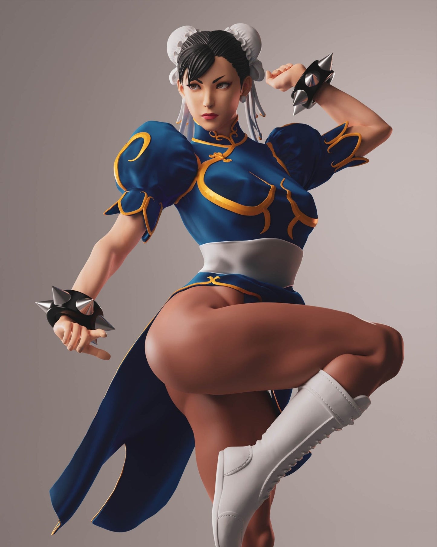 0453 Chun-Li Classic NSFW - Street Fighter - STL 3D Print Files