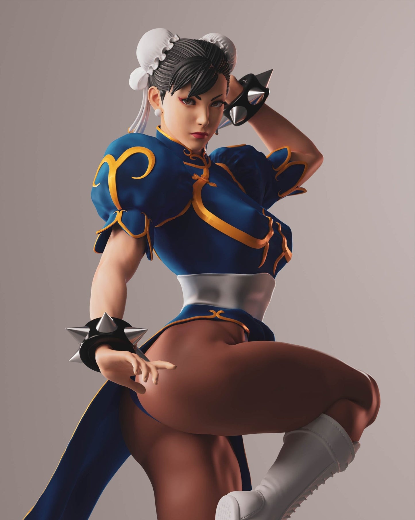 0453 Chun-Li Classic NSFW - Street Fighter - STL 3D Print Files