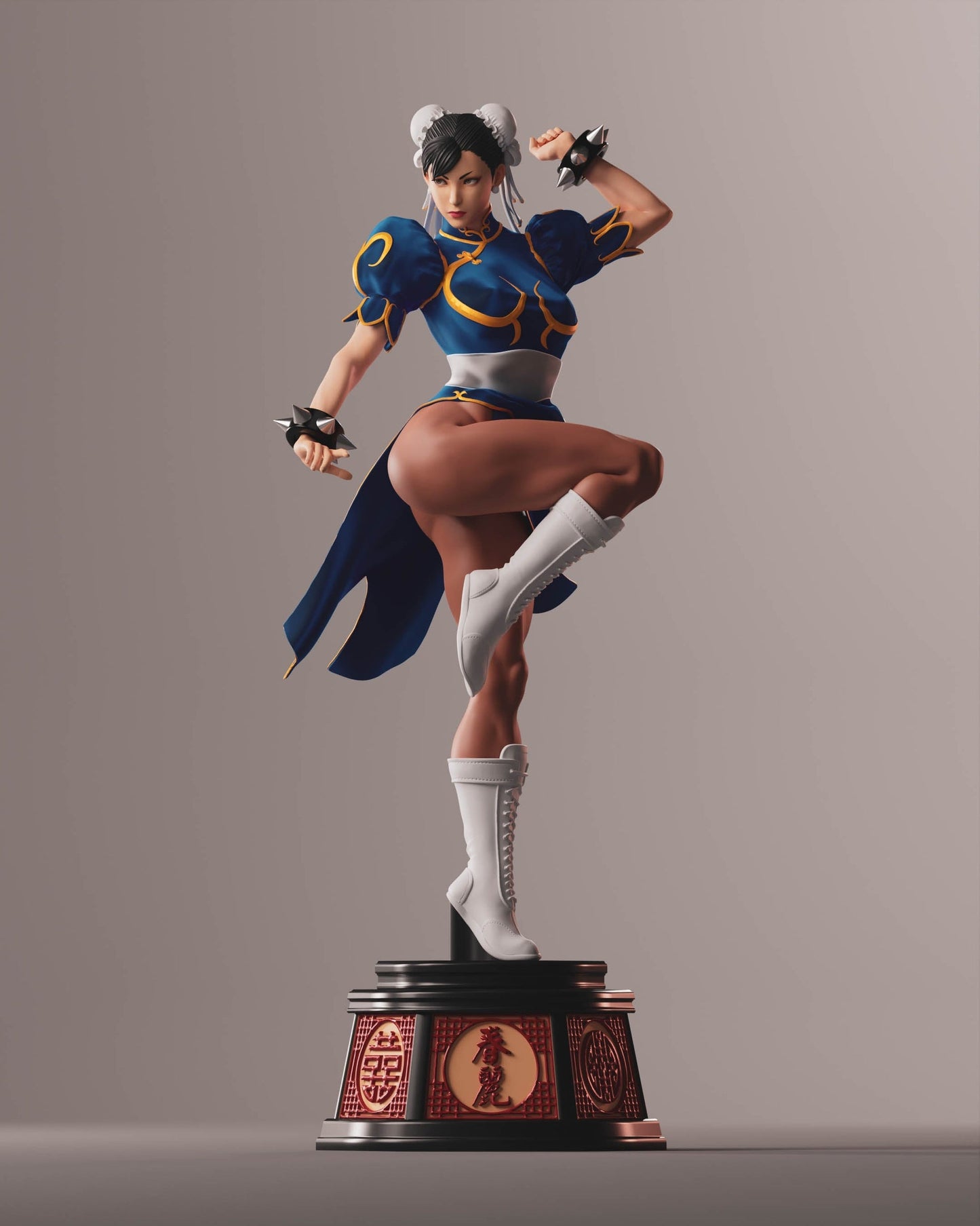 0453 Chun-Li Classic NSFW - Street Fighter - STL 3D Print Files