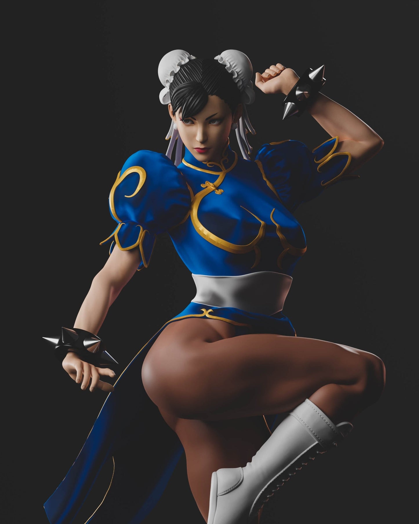0453 Chun-Li Classic NSFW - Street Fighter - STL 3D Print Files