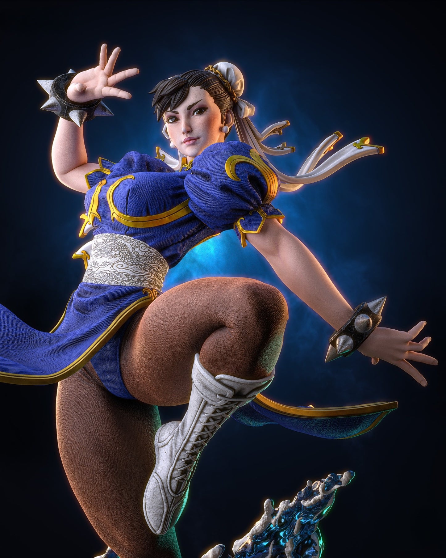 0621 ChunLi_Street Fighter - STL 3D Print Files