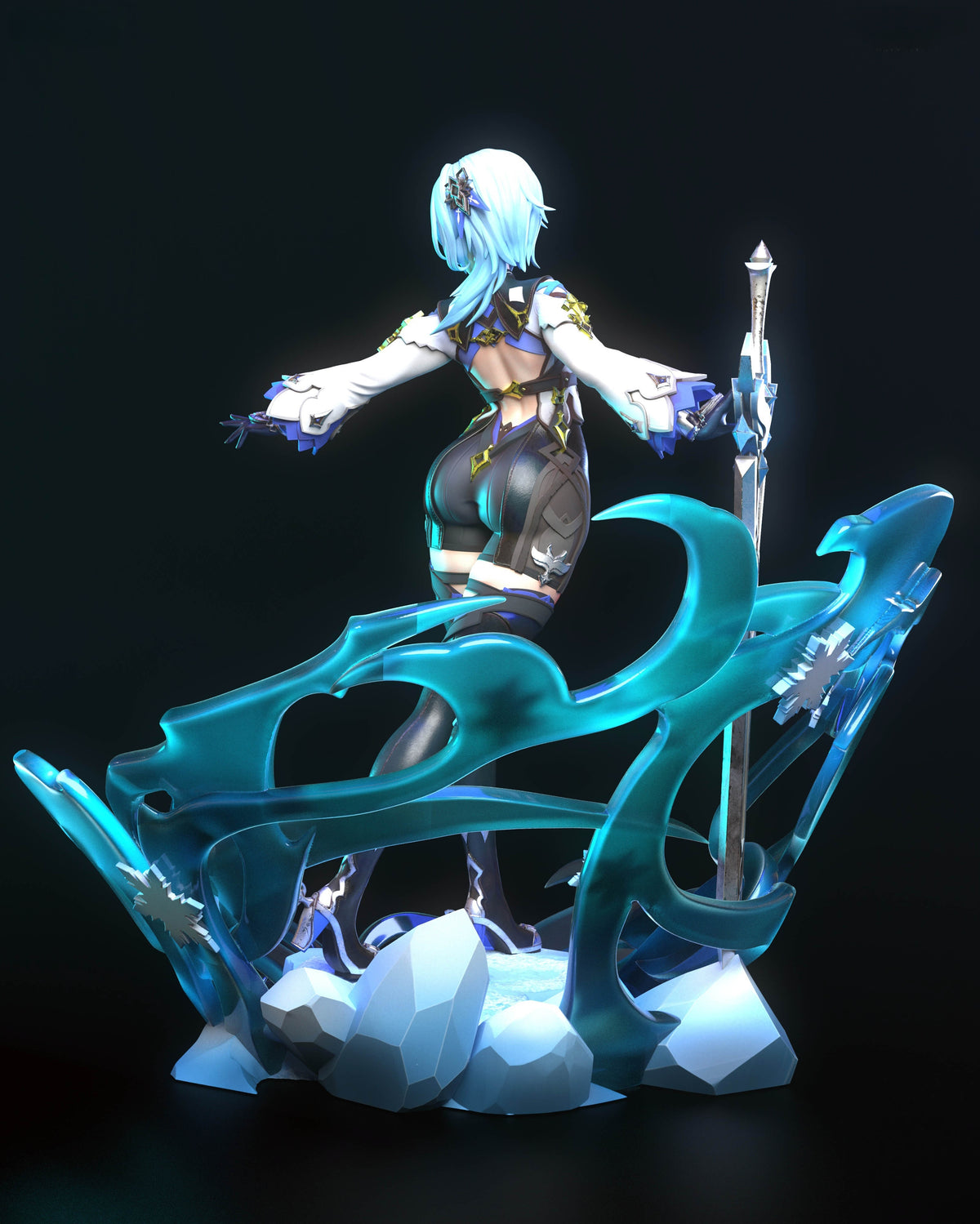 1817 Eula Lawrence_Genshin Impact - STL 3D Print Files