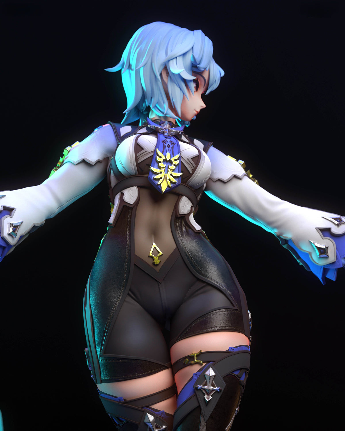 1817 Eula Lawrence_Genshin Impact - STL 3D Print Files