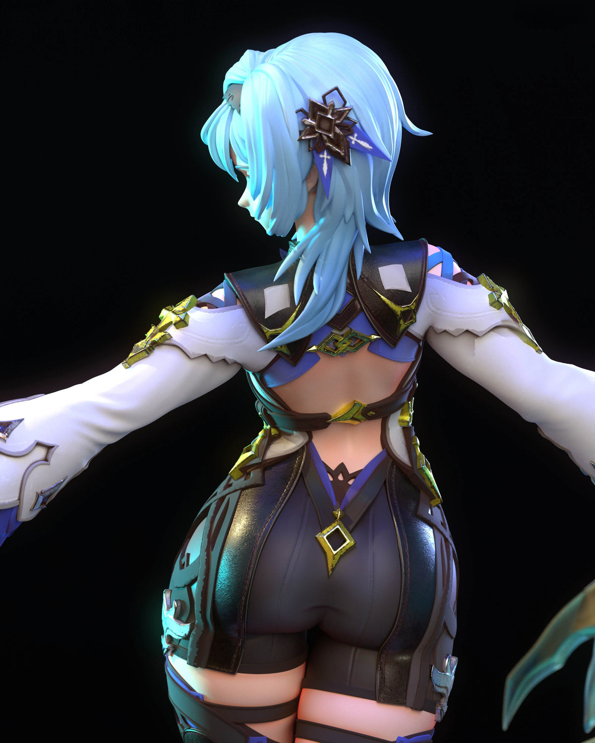 1817 Eula Lawrence_Genshin Impact - STL 3D Print Files