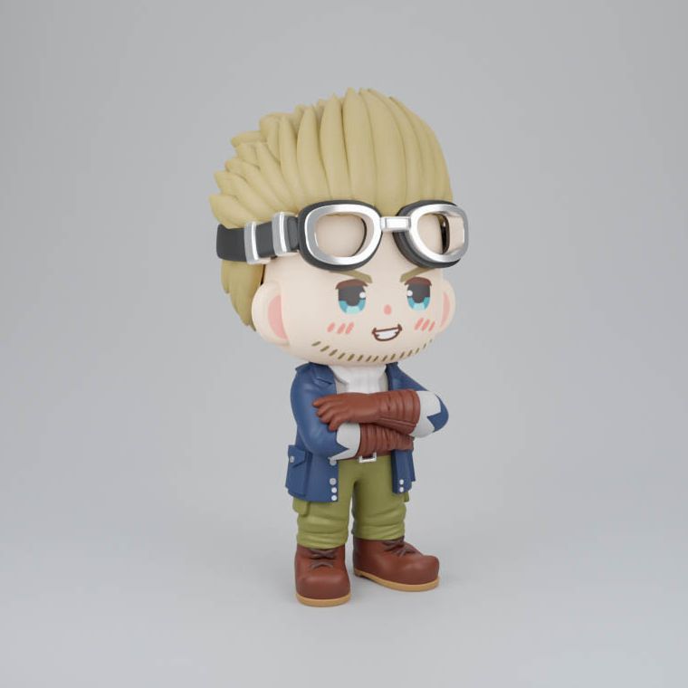 0126 Cid Highwind - STL 3D Print Files