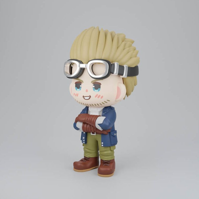0126 Cid Highwind - STL 3D Print Files