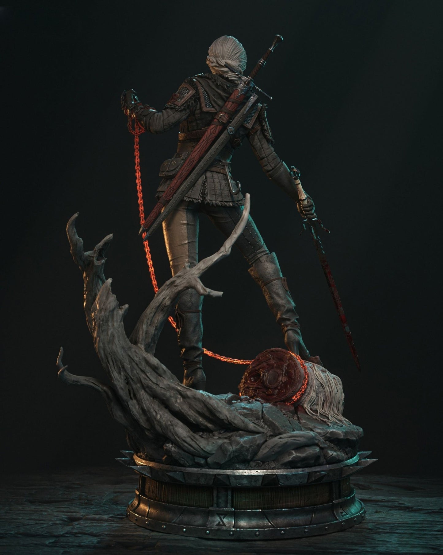 1008 Ciri - The Witcher 4 (3995) - STL 3D Print Files