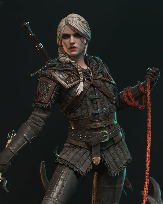 1008 Ciri - The Witcher 4 (3995) - STL 3D Print Files
