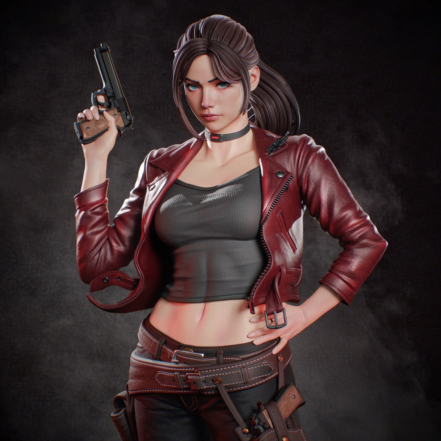 1684 Claire Redfield_Resident Evil Veronica - STL 3D Print Files