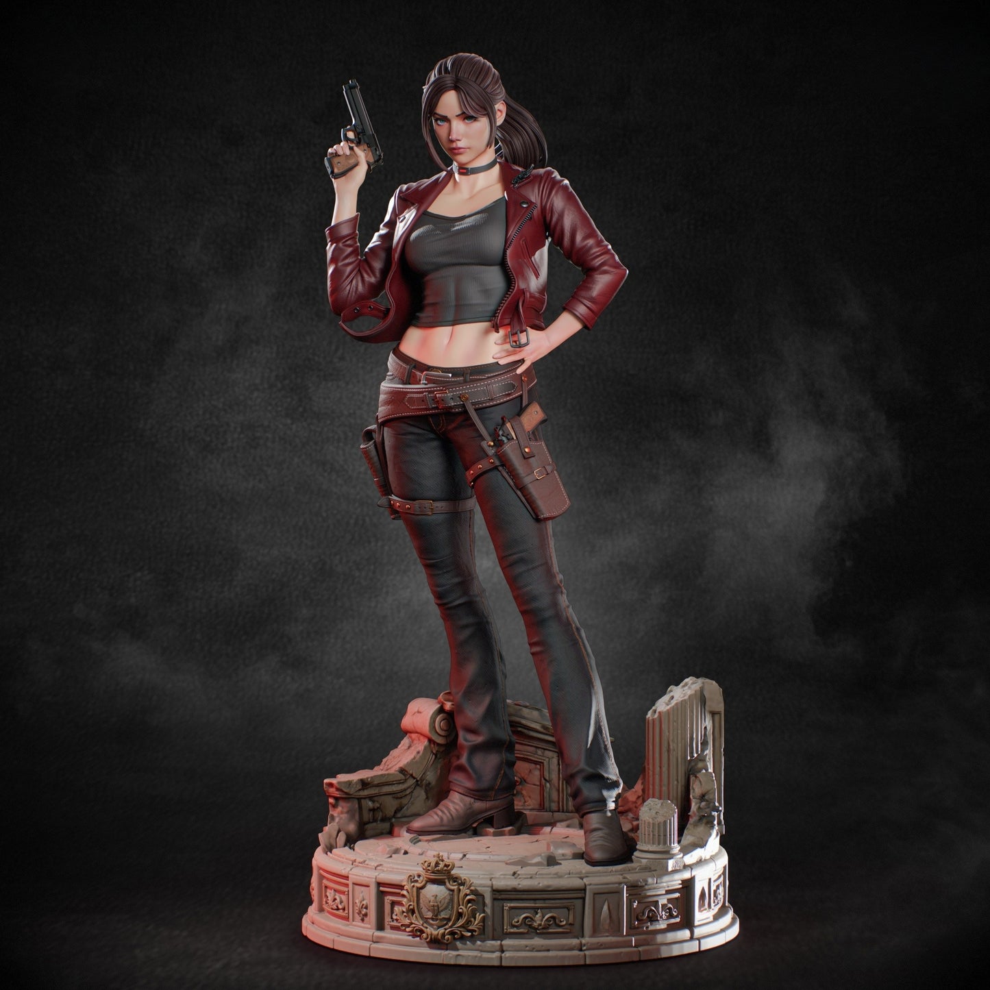 1684 Claire Redfield_Resident Evil Veronica - STL 3D Print Files