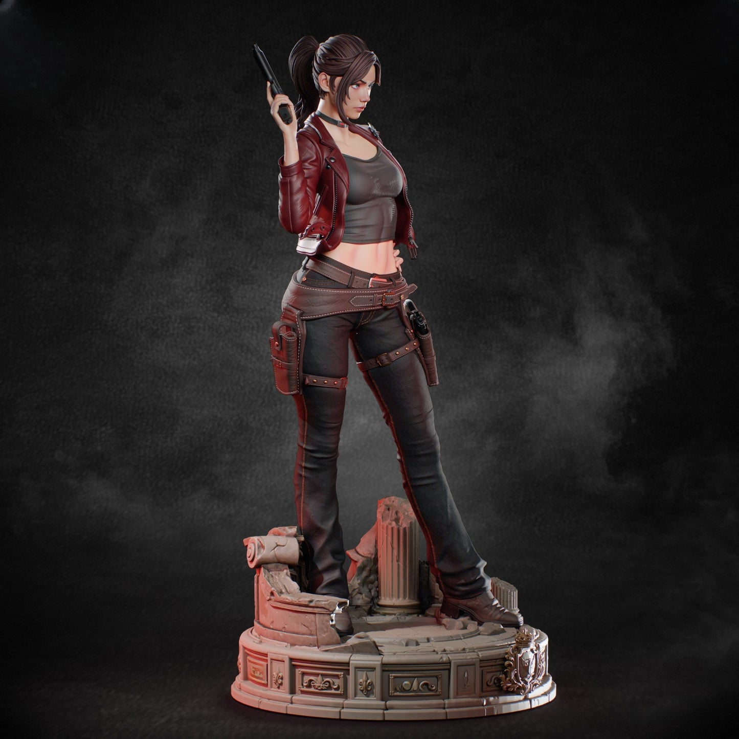 1684 Claire Redfield_Resident Evil Veronica - STL 3D Print Files