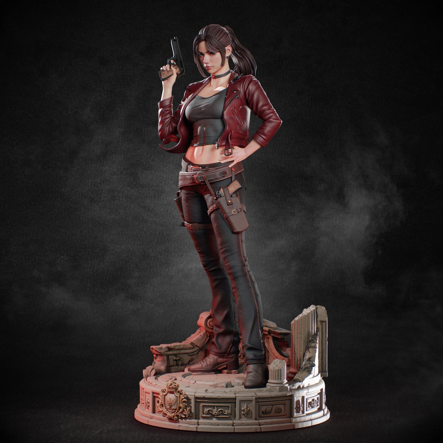 1684 Claire Redfield_Resident Evil Veronica - STL 3D Print Files