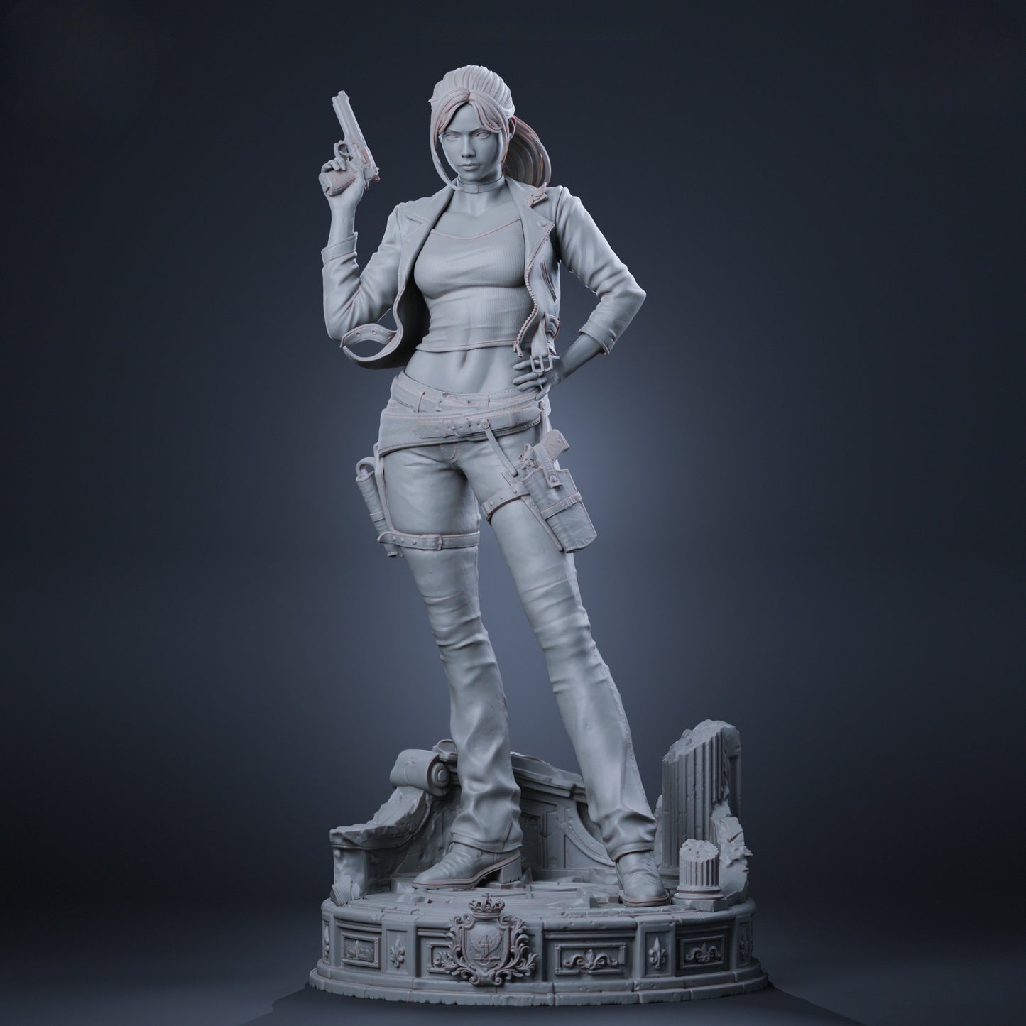 1684 Claire Redfield_Resident Evil Veronica - STL 3D Print Files