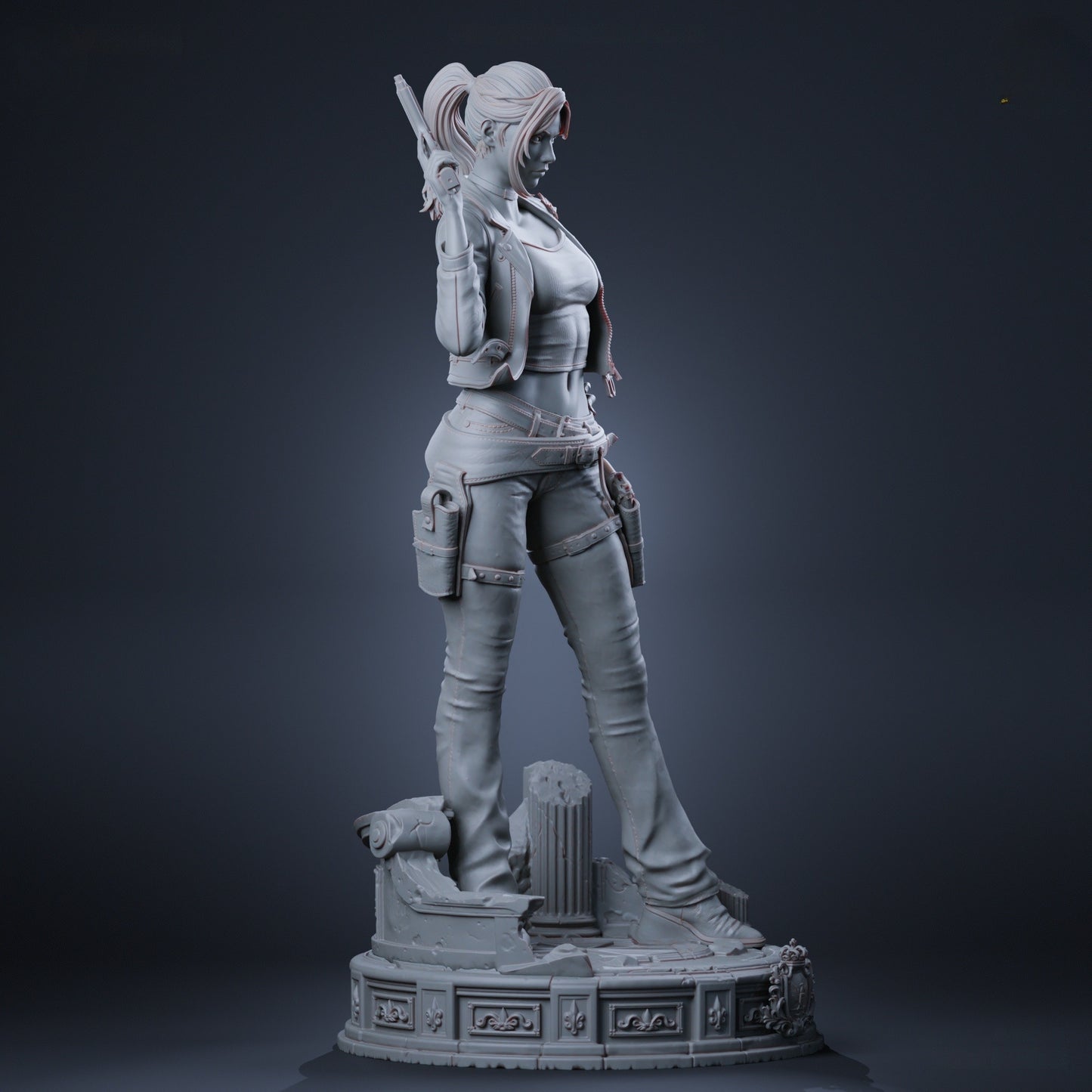 1684 Claire Redfield_Resident Evil Veronica - STL 3D Print Files