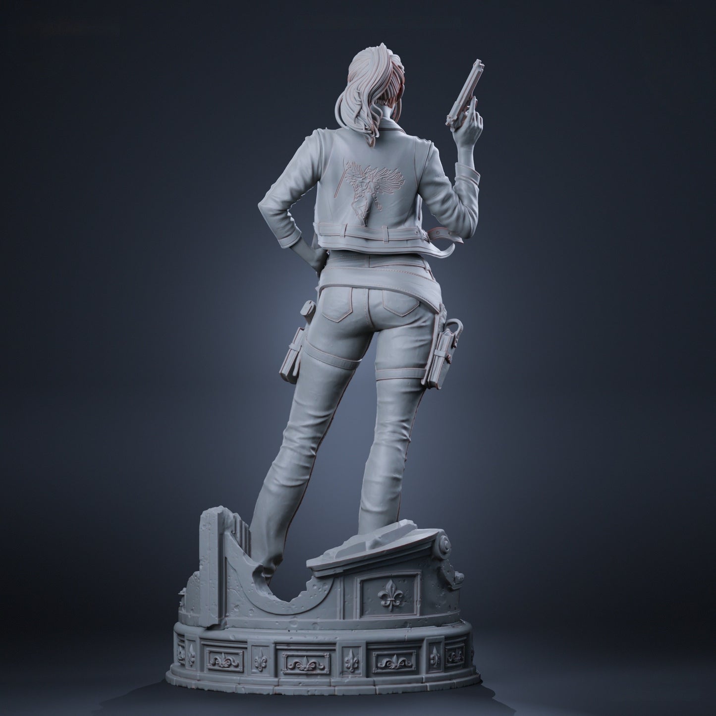 1684 Claire Redfield_Resident Evil Veronica - STL 3D Print Files