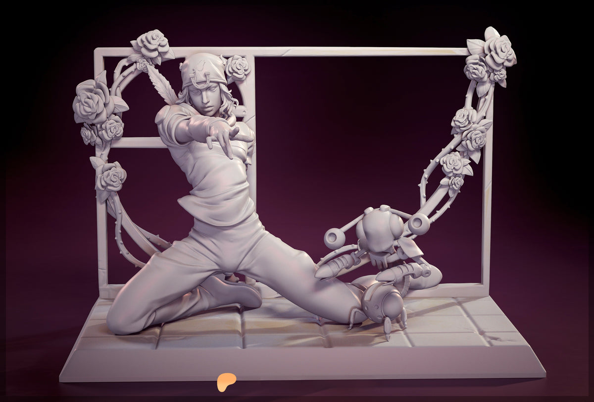 1743 Johnny Joestar_Steel Ball Run - STL 3D Print Files