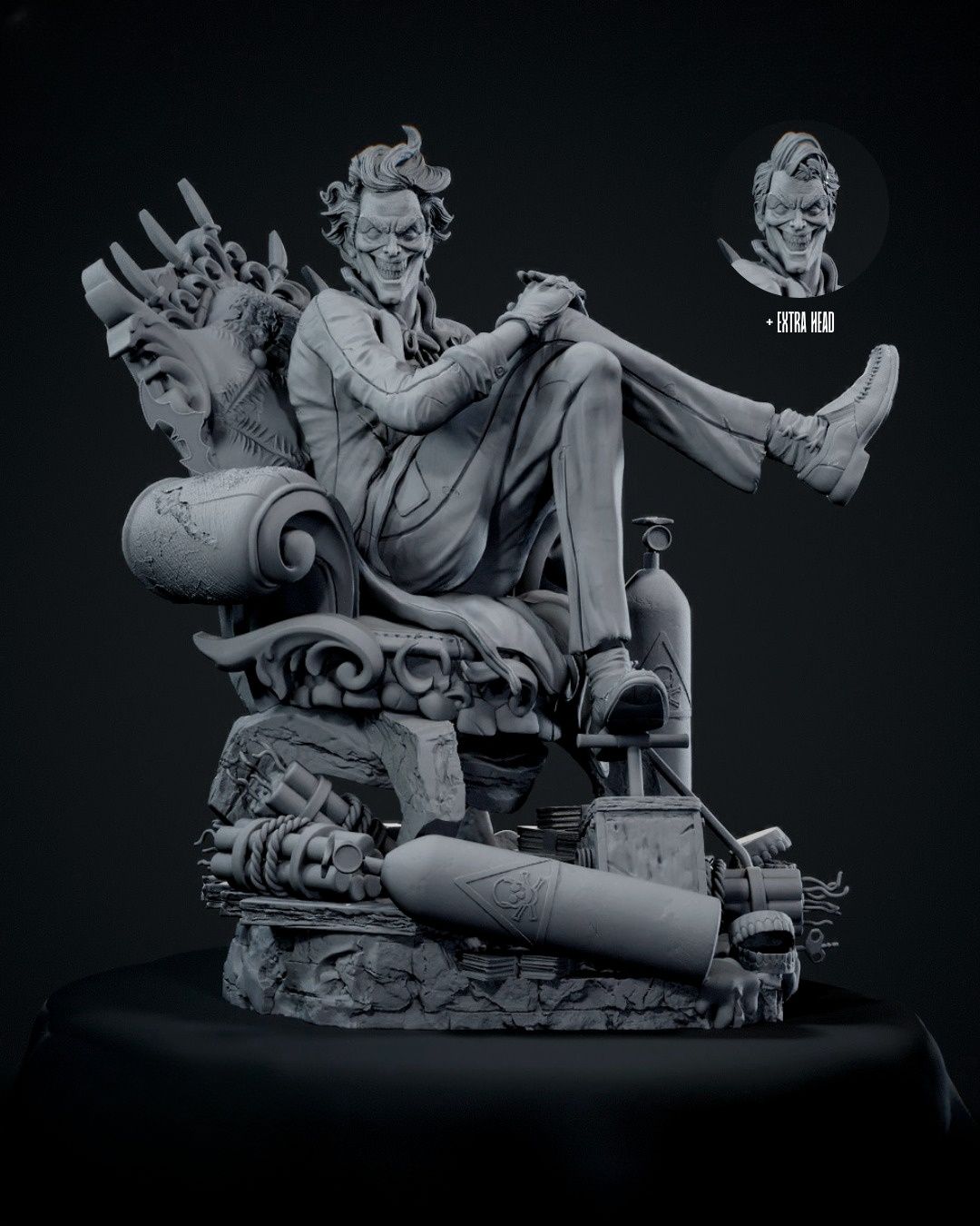 0401 Joker - STL 3D Print Files