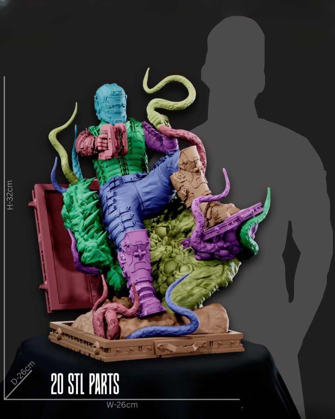 0399 Isaac Clarke - STL 3D Print Files