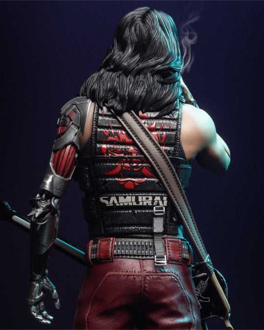 0547 Johnny Silverhand - Cyberpunk (4069) - STL 3D Print Files
