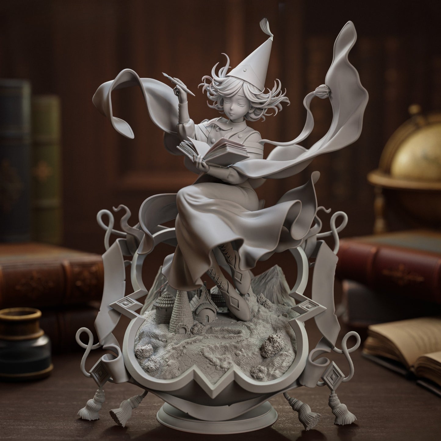 1354 Coco_Witch Hat Atelier - STL 3D Print Files