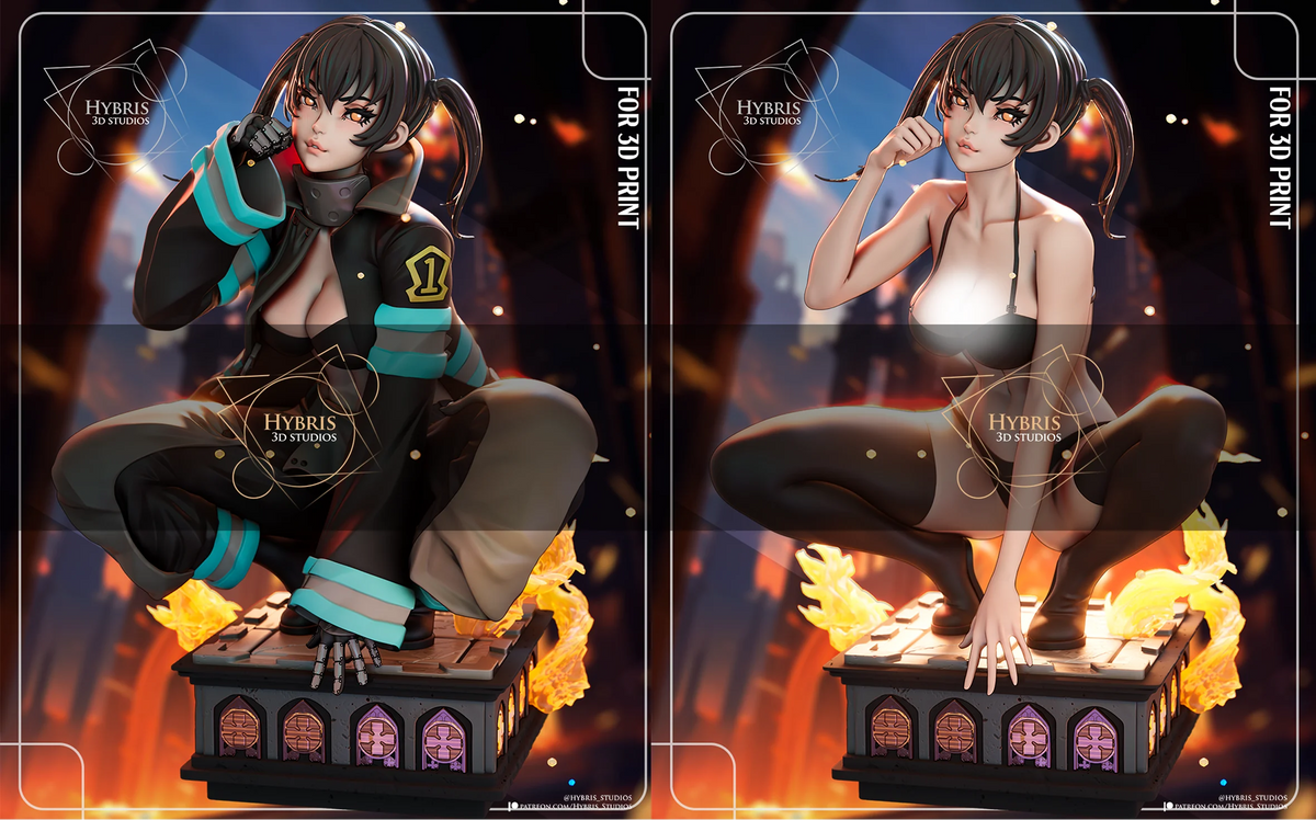 1890 Tamaki Kotatsu_Fire Force - STL 3D Print Files
