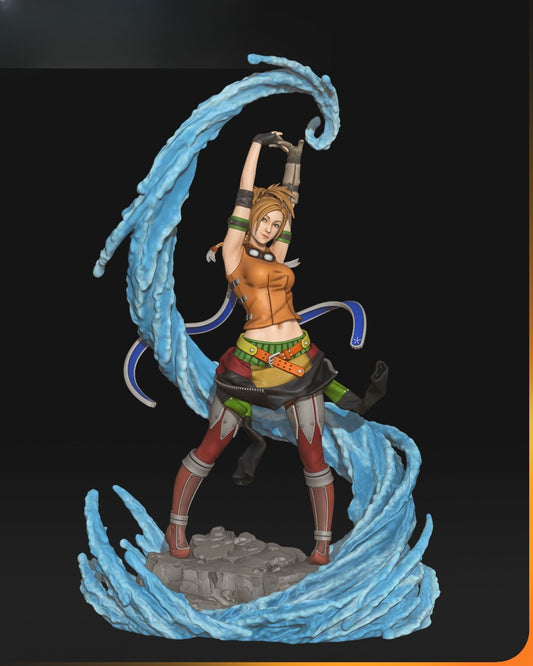 0372 Rikku_Final Fantasy - STL 3D Print Files