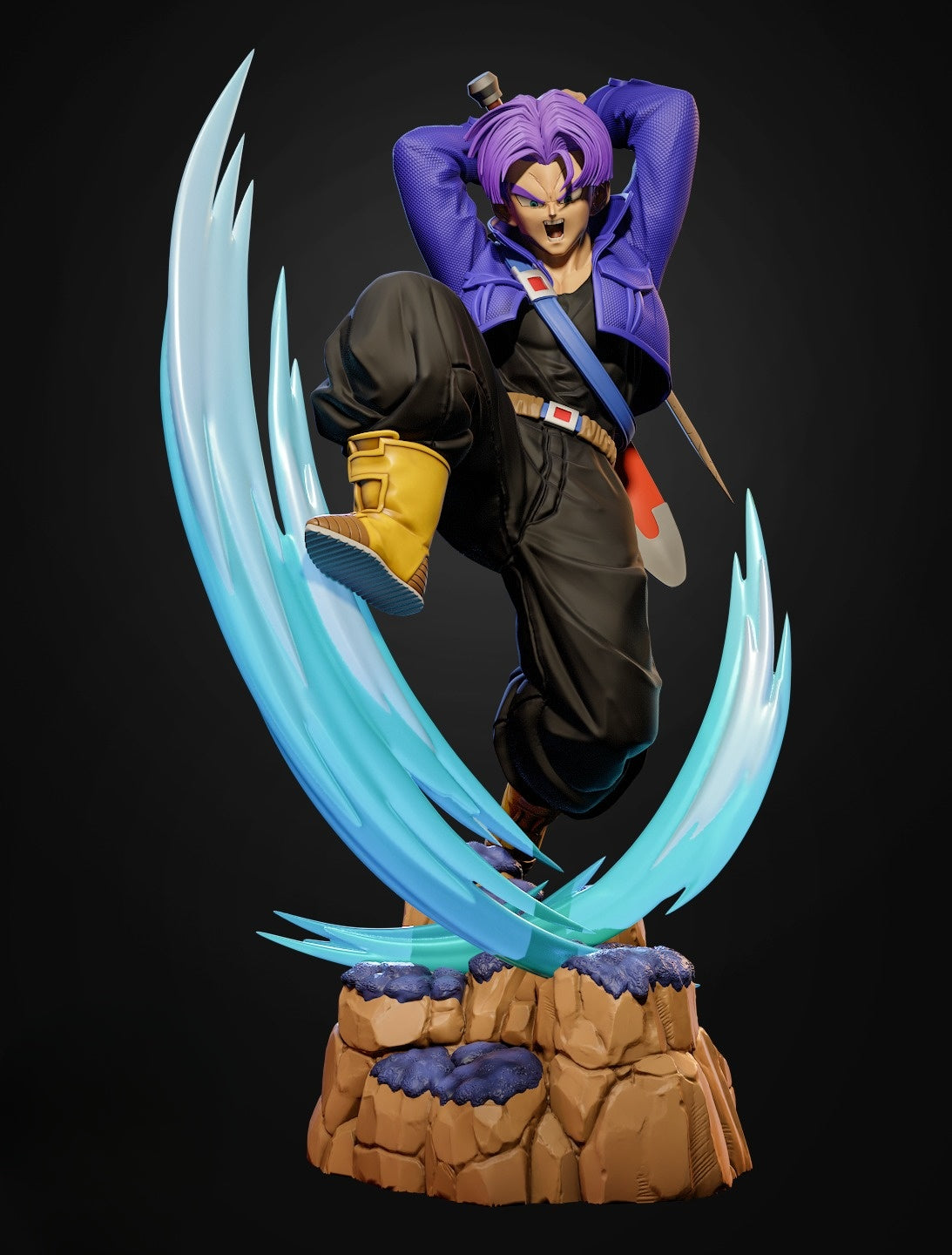 1390 Trunks_Dragon Ball Z - STL 3D Print Files