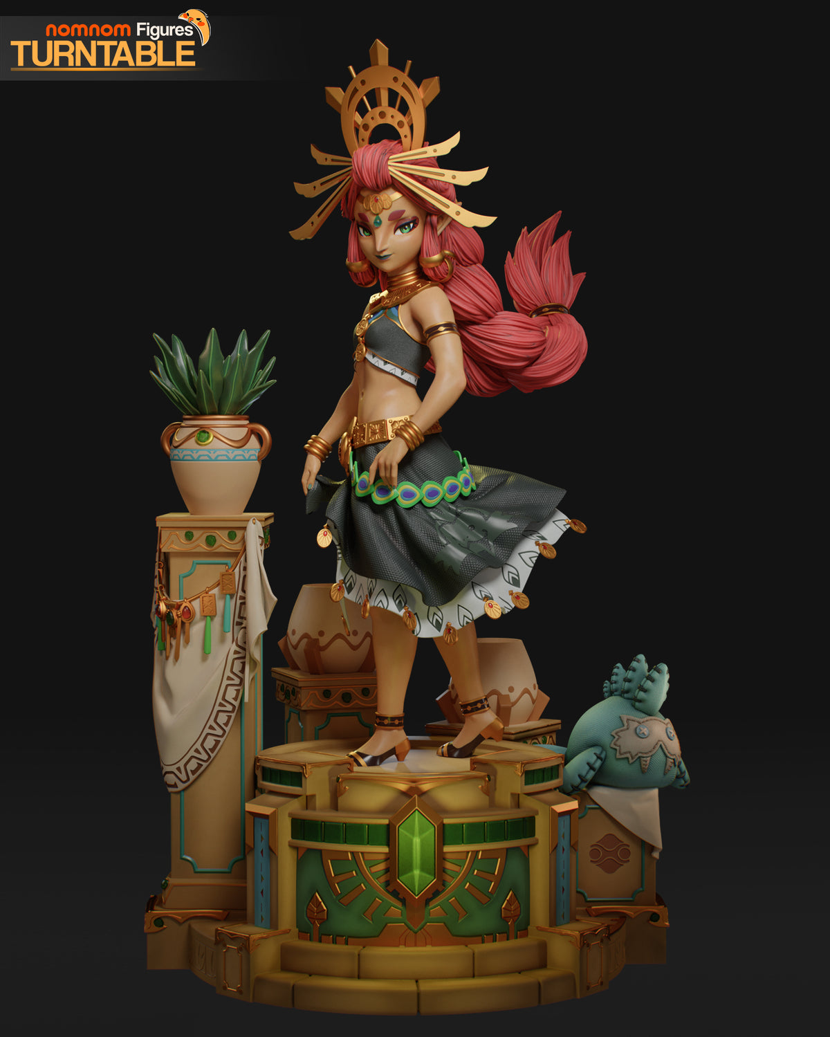 2170 Riju_The Legend of Zelda Breath of the Wild - STL 3D Print Files