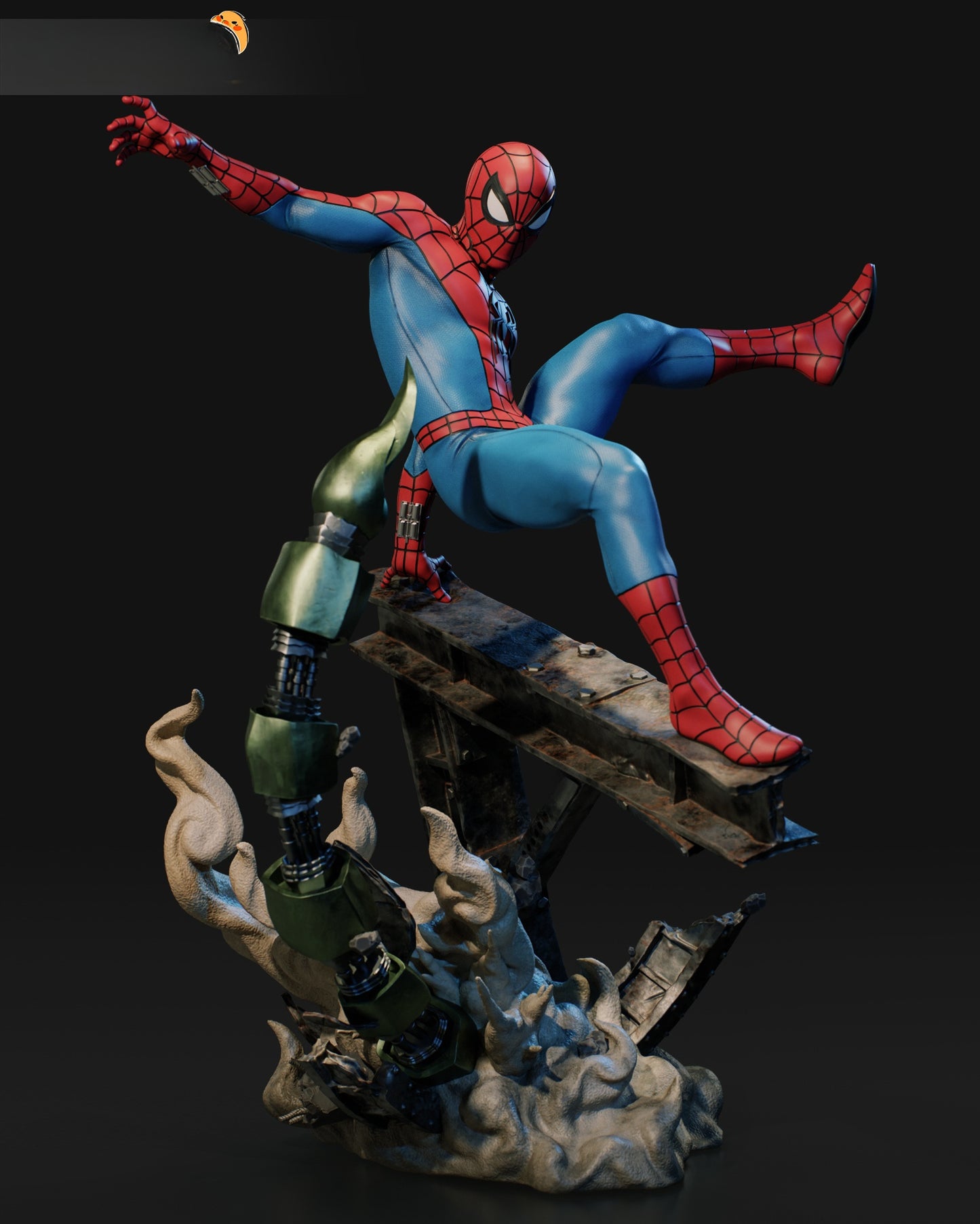 1676 Spiderman Brand New Day_Marvel - STL 3D Print Files