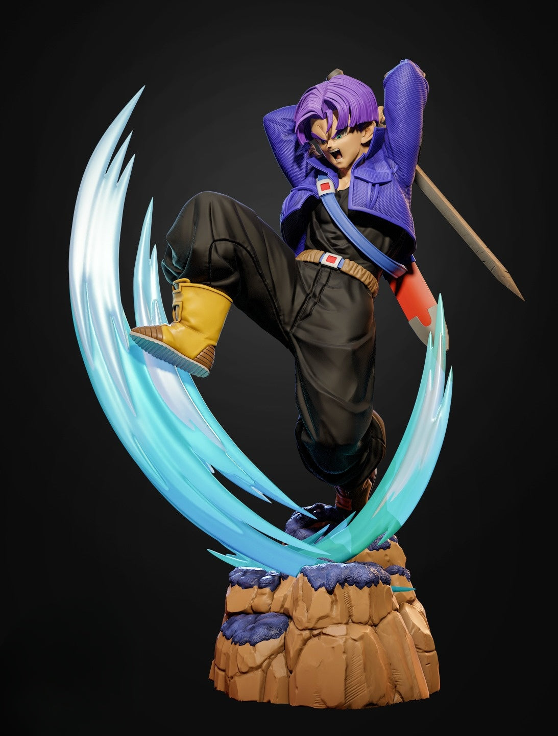 1390 Trunks_Dragon Ball Z - STL 3D Print Files