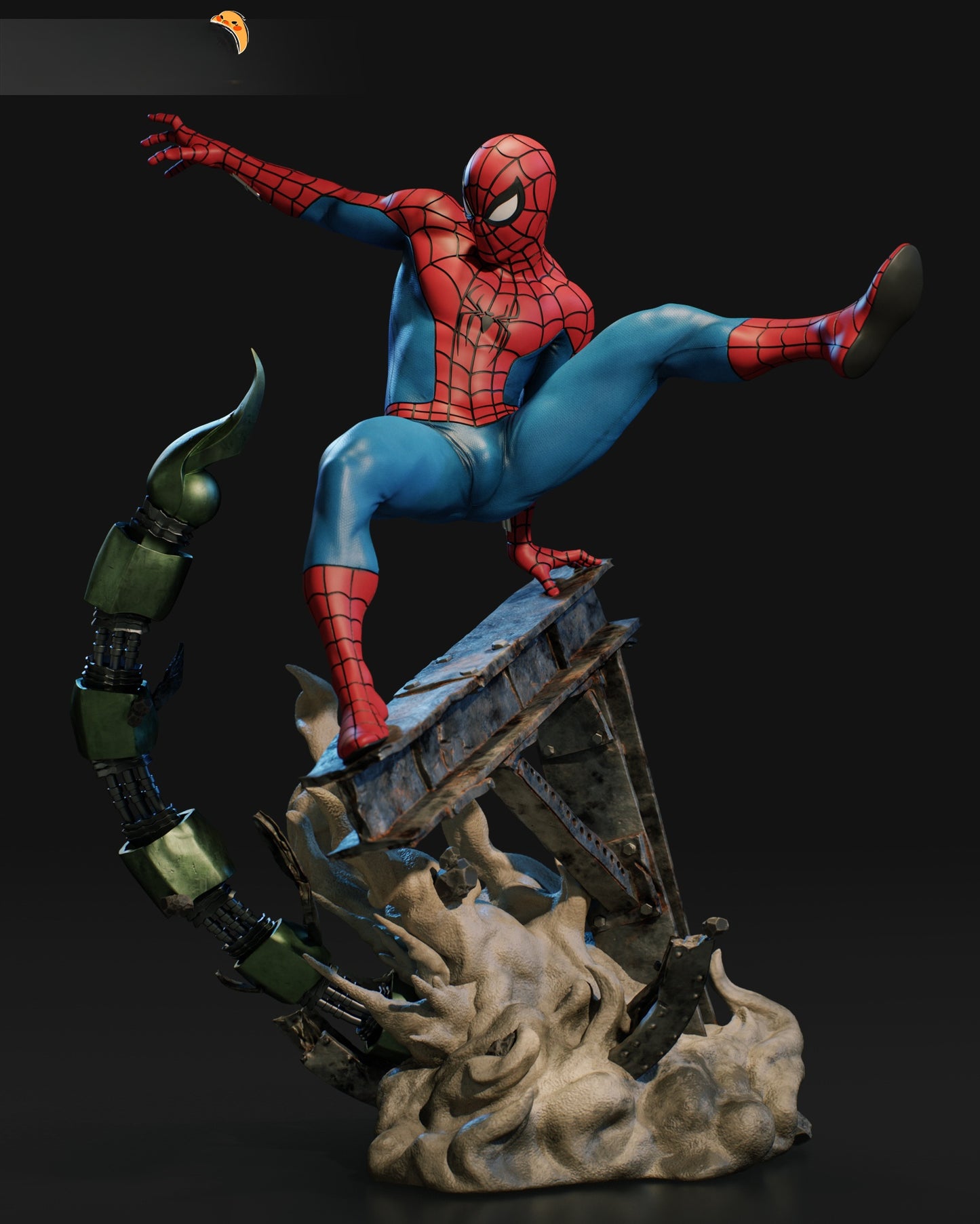 1676 Spiderman Brand New Day_Marvel - STL 3D Print Files