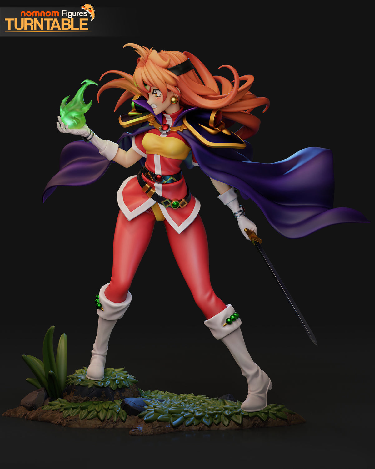 2011 Lina Inverse_Slayers - STL 3D Print Files