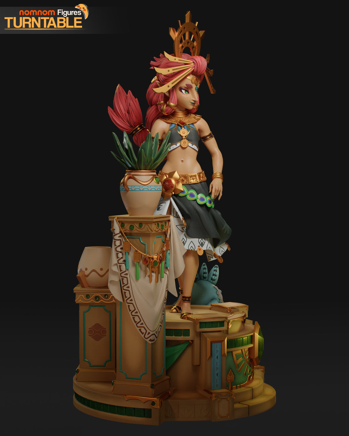 2170 Riju_The Legend of Zelda Breath of the Wild - STL 3D Print Files