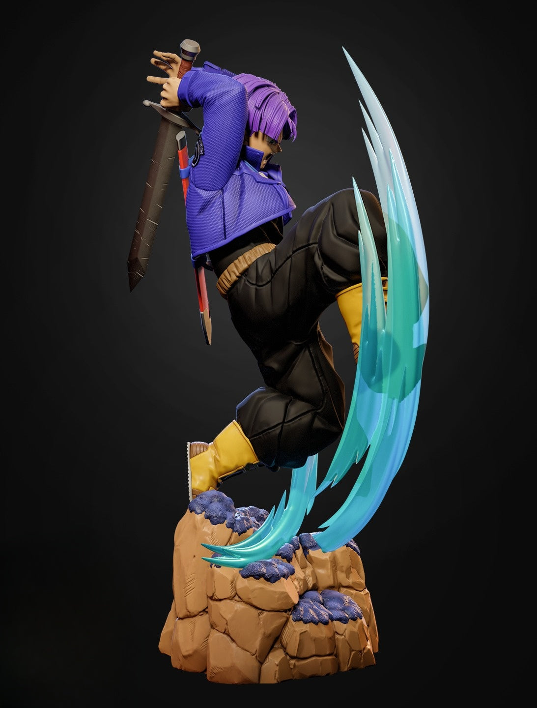 1390 Trunks_Dragon Ball Z - STL 3D Print Files