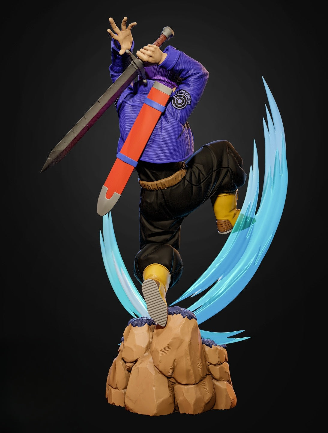 1390 Trunks_Dragon Ball Z - STL 3D Print Files