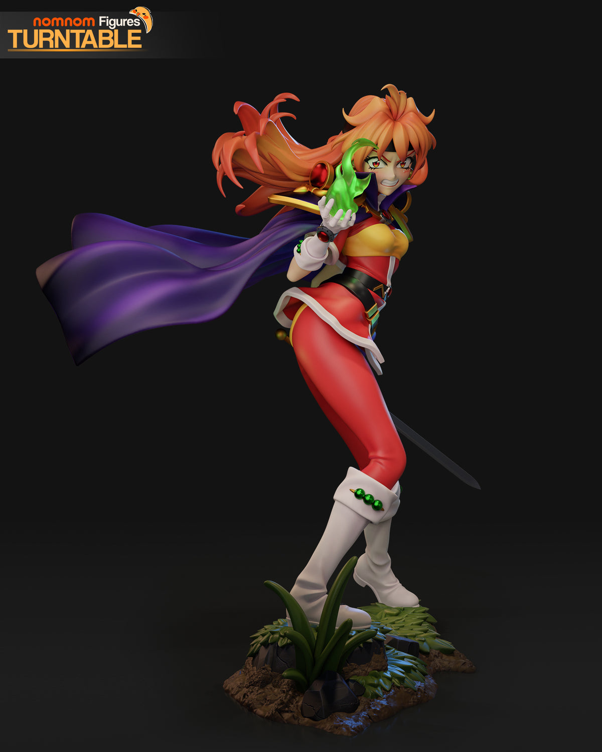 2011 Lina Inverse_Slayers - STL 3D Print Files