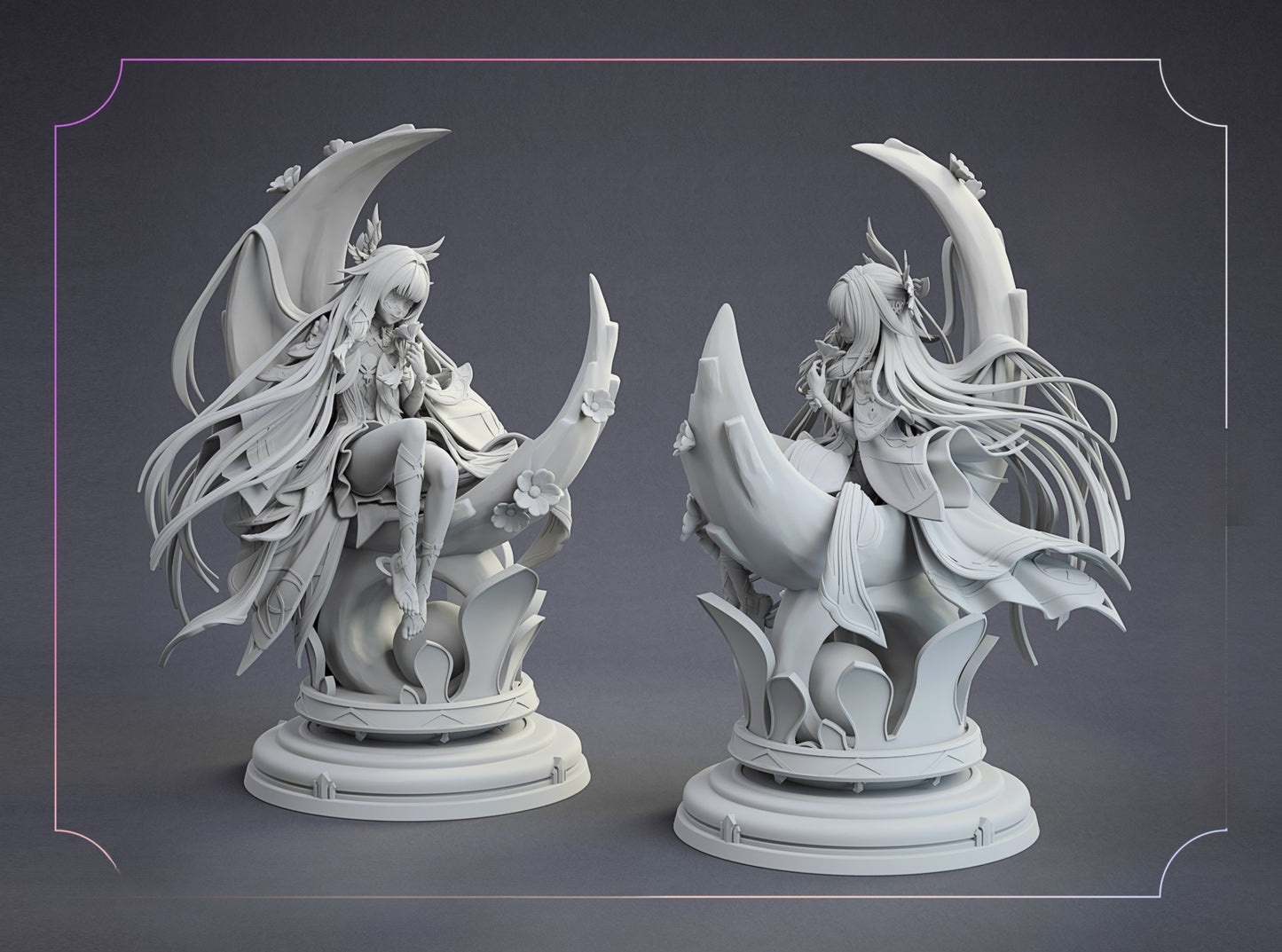 1259 Columbina_Genshin Impact - STL 3D Print File