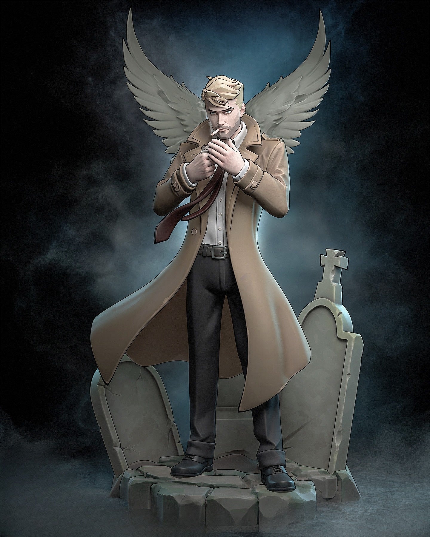 1384 John Constantine - STL 3D Print Files