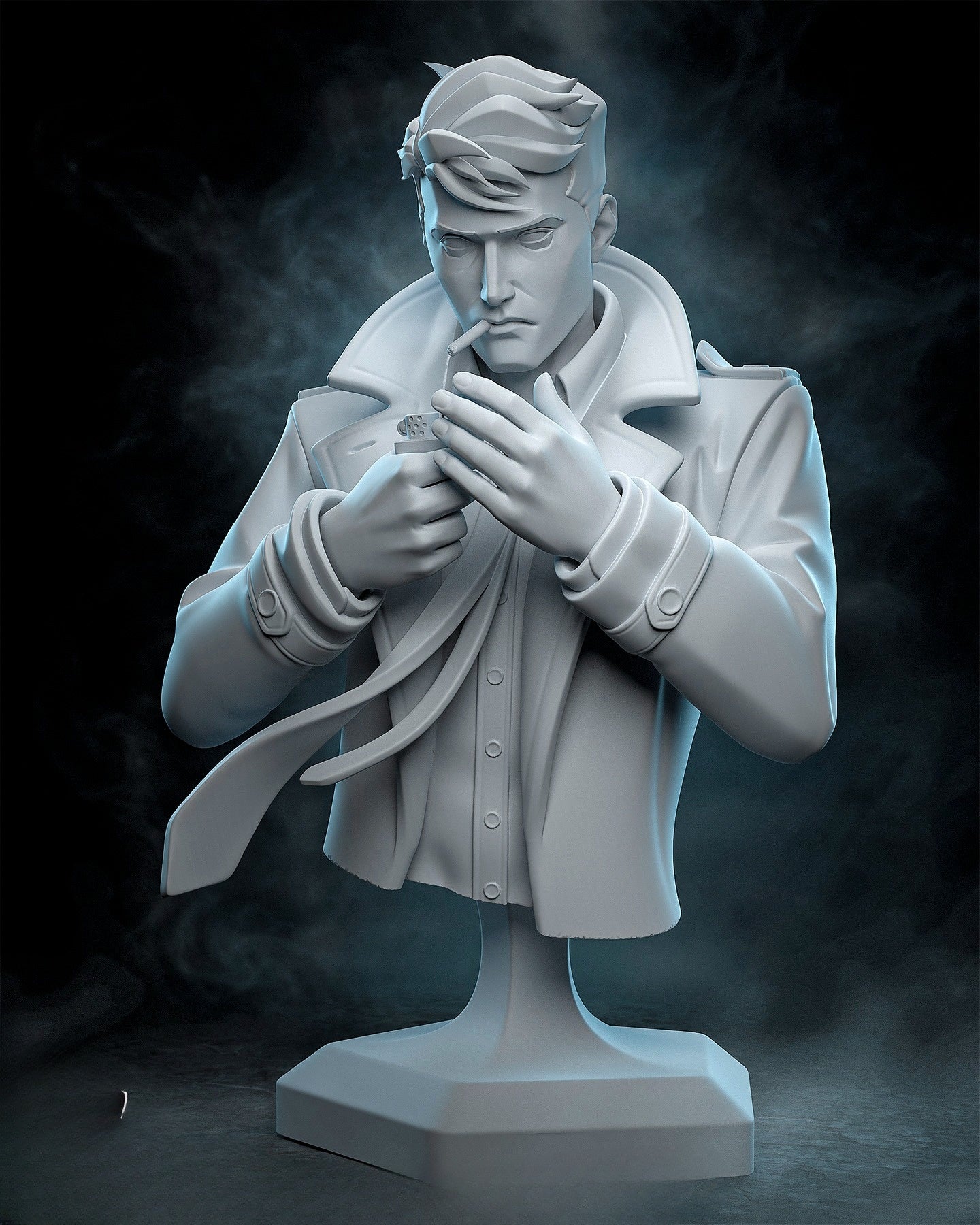 1384 John Constantine - STL 3D Print Files