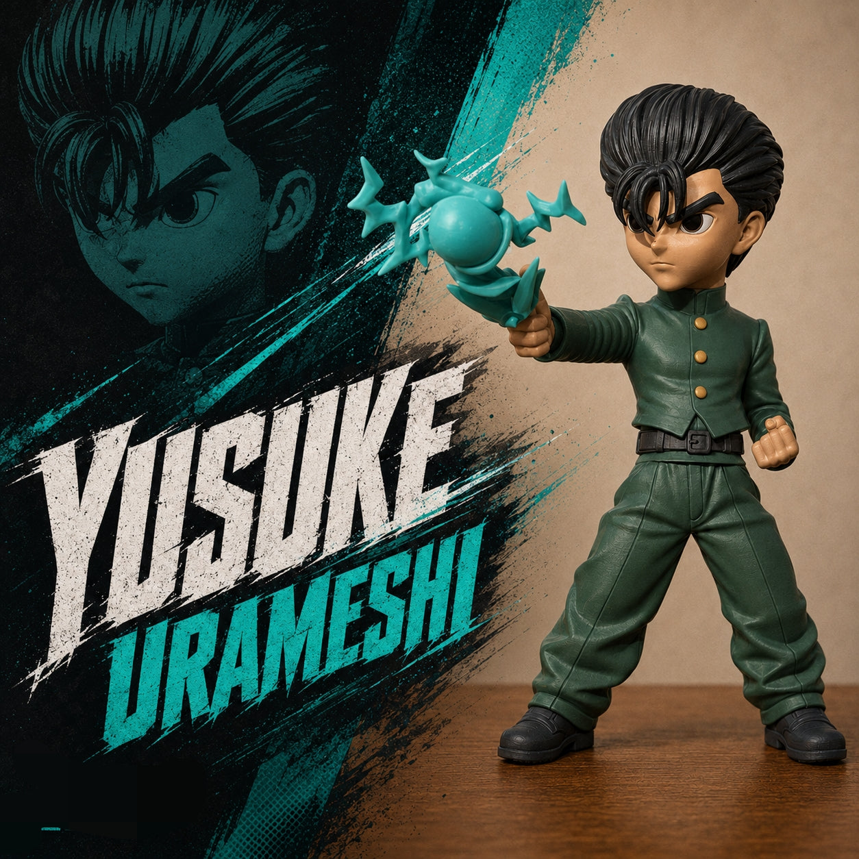 1542 Yu Yu Hakusho_Yusuke Urameshi - STL 3D Print Files