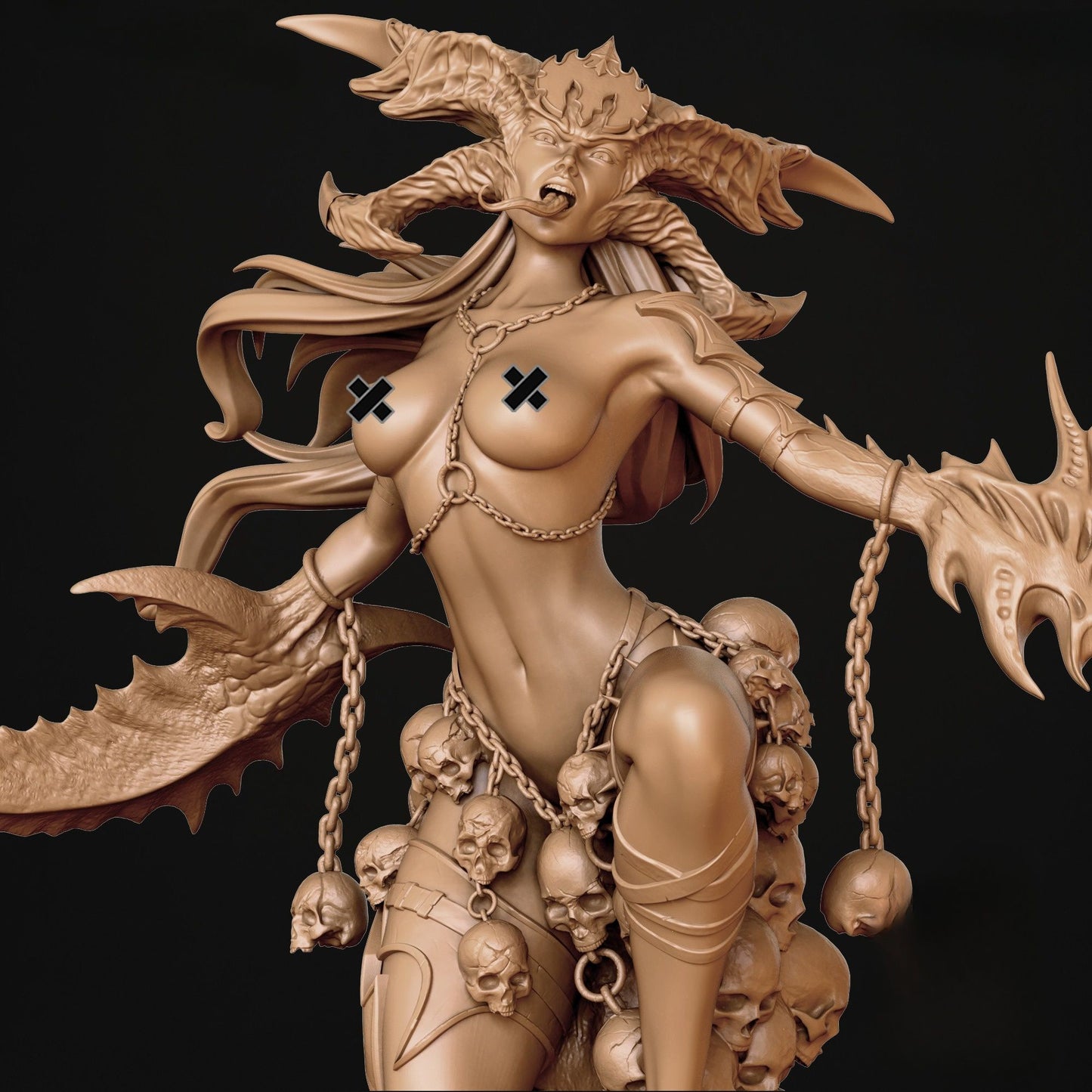 0256 Crimson_Daemoness_NSFW - STL 3D Print Files