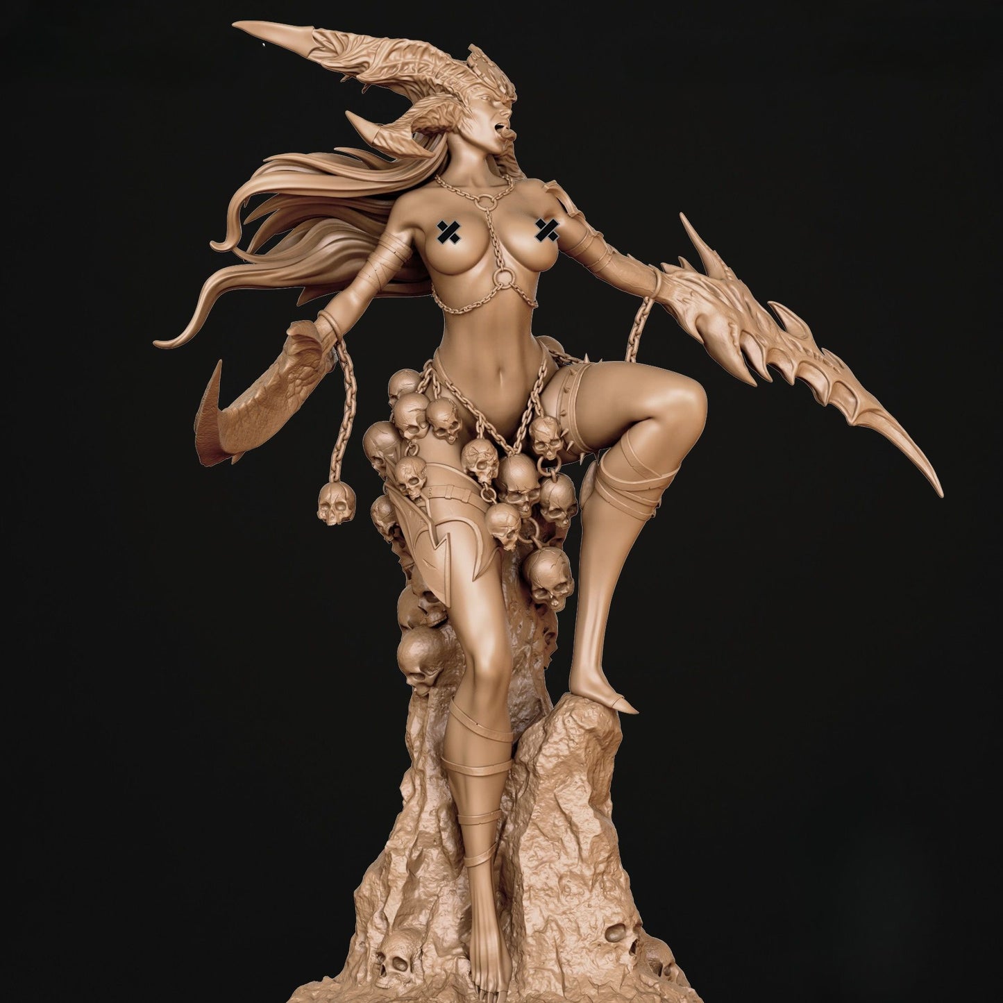 0256 Crimson_Daemoness_NSFW - STL 3D Print Files